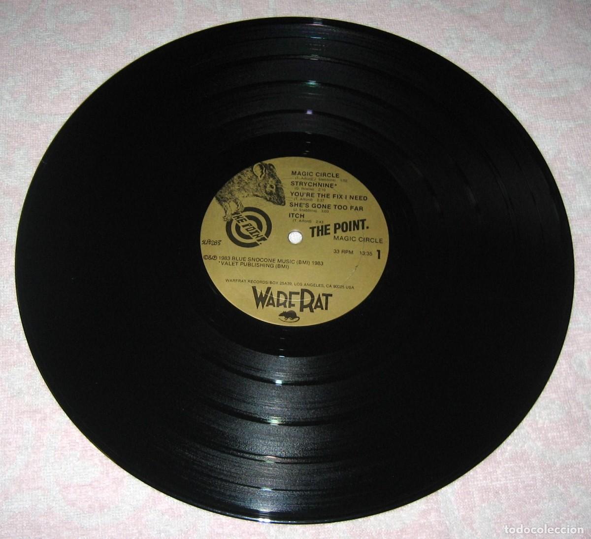 Discos de vinilo: THE POINT - Magic Circle (WarfRat 1983) US - Excelente estado - Foto 2