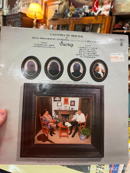 Discos de vinilo: LP CANTORES DE HISPALIS Y ROYAL PHILHARMONIC ORCHESTRA - Foto 2