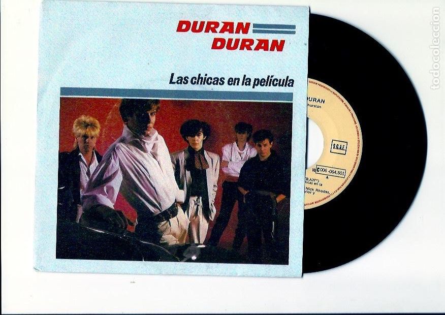 Discos de vinilo: DURAN DURAN. Las chicas en la pel&iacute;cula - Foto 1