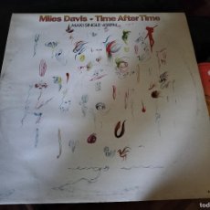Discos de vinilo: MILES DAVIS - TIME AFTER TIME 12” MAXI HOLANDA CBS 1985 - JAZZ - PROMOCIONAL
