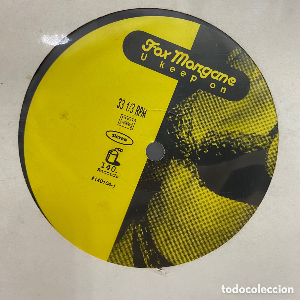 Discos de vinilo: Fox Morgane - U Keep On (12&rdquo;) - Foto 2