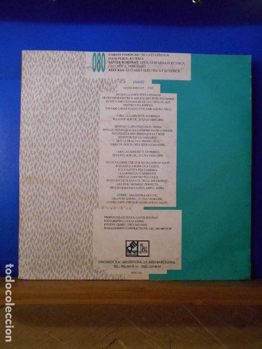 Discos de vinilo: 080 - Jamie - DiscMedi Blau -Single - - Foto 2