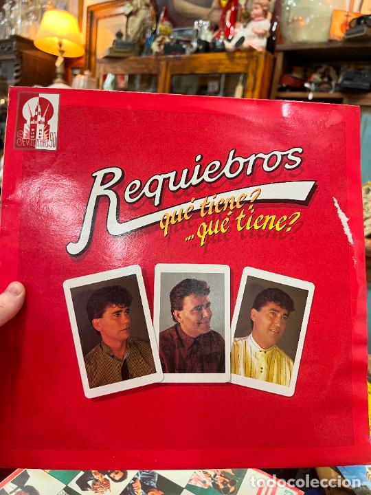 Discos de vinilo: LP REQUIEBROS - QUE TIENE?... QUE TIENE? - Foto 1