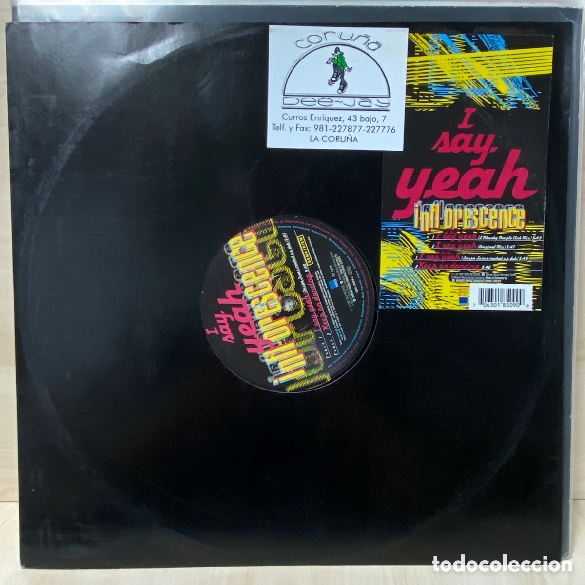 Discos de vinilo: Inflorescence - I Say Yeah (12&rdquo;) - Foto 1