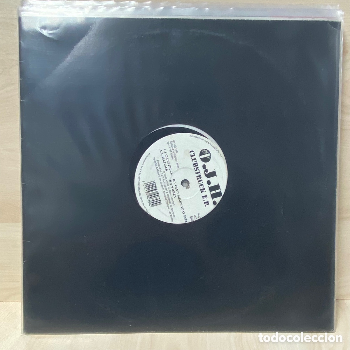 Discos de vinilo: O.J.H. - Clubstruck E.P. (12&rdquo;, EP) - Foto 1