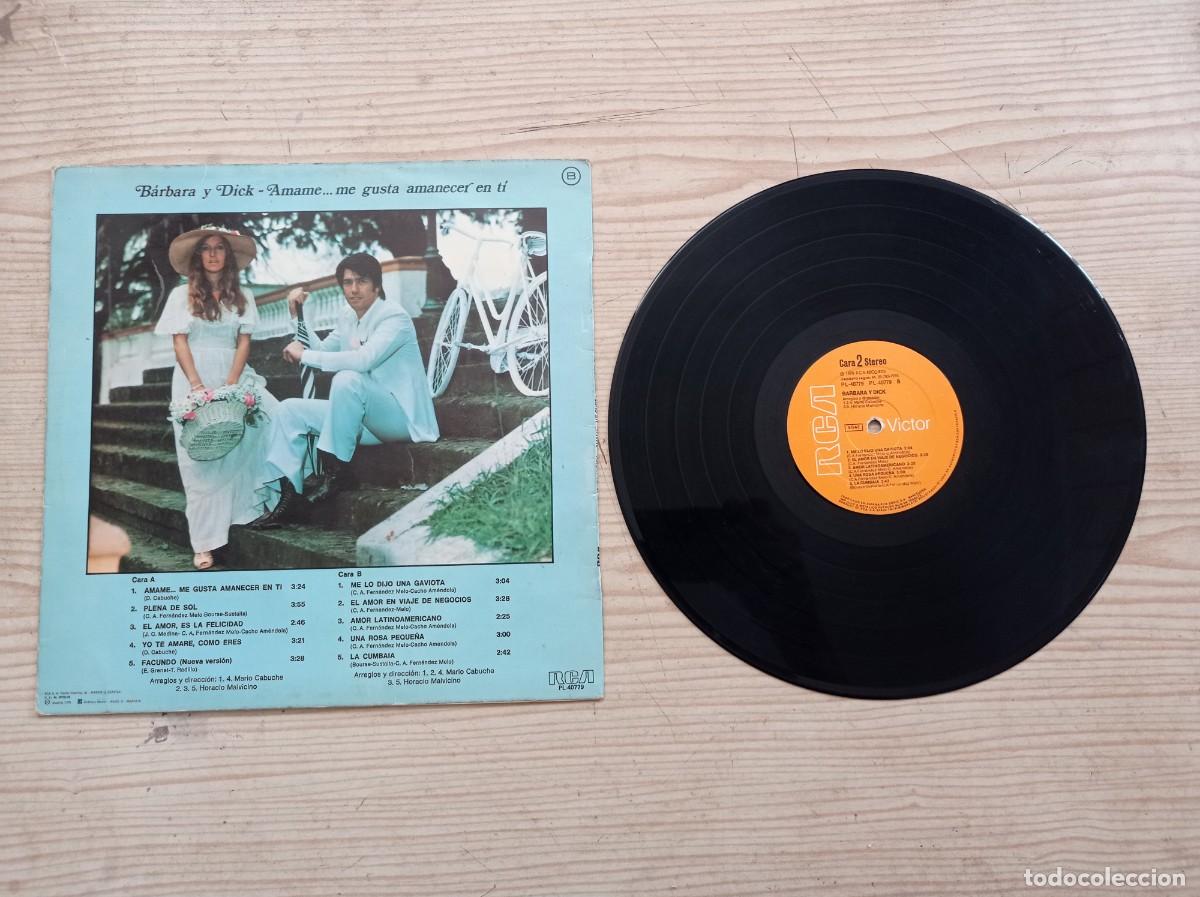 Discos de vinilo: Barbara Y Dick - Barbara Y Dick LP - Foto 2
