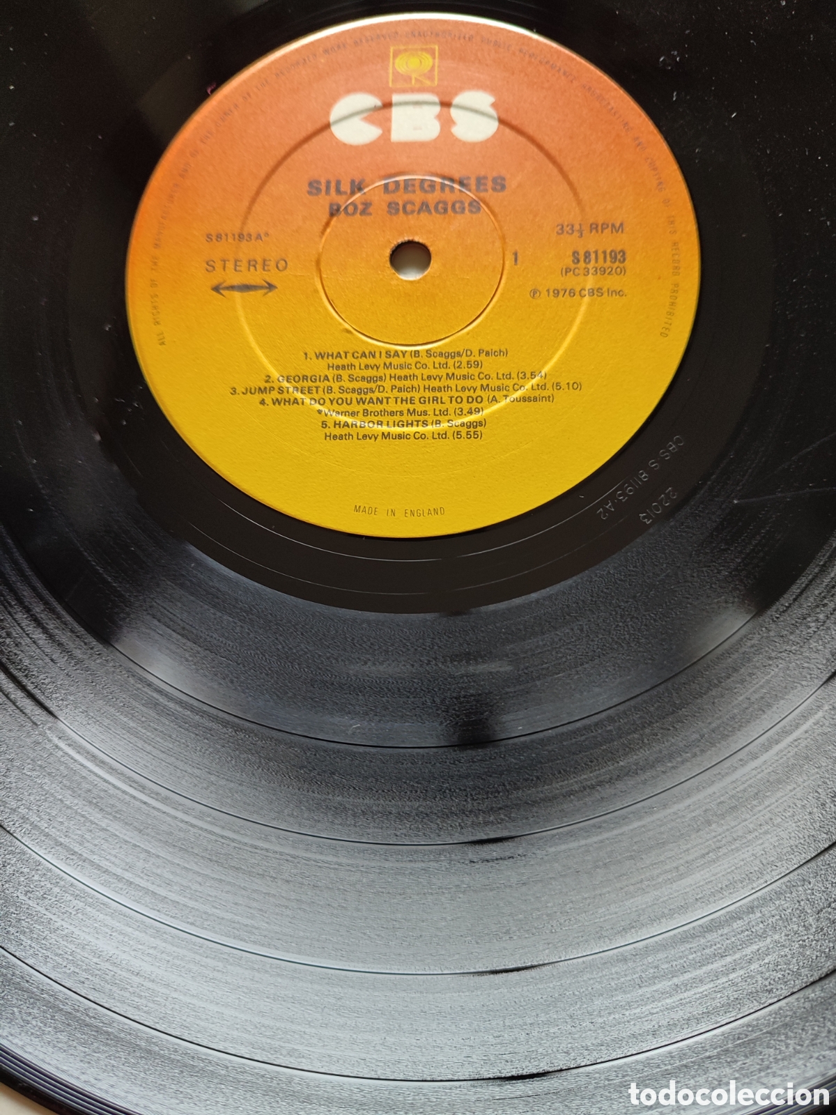 Discos de vinilo: Boz Scaggs - Silk degrees - Foto 4