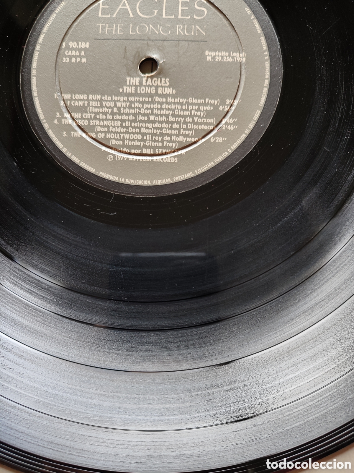 Discos de vinilo: Eagles - The long run - Foto 5