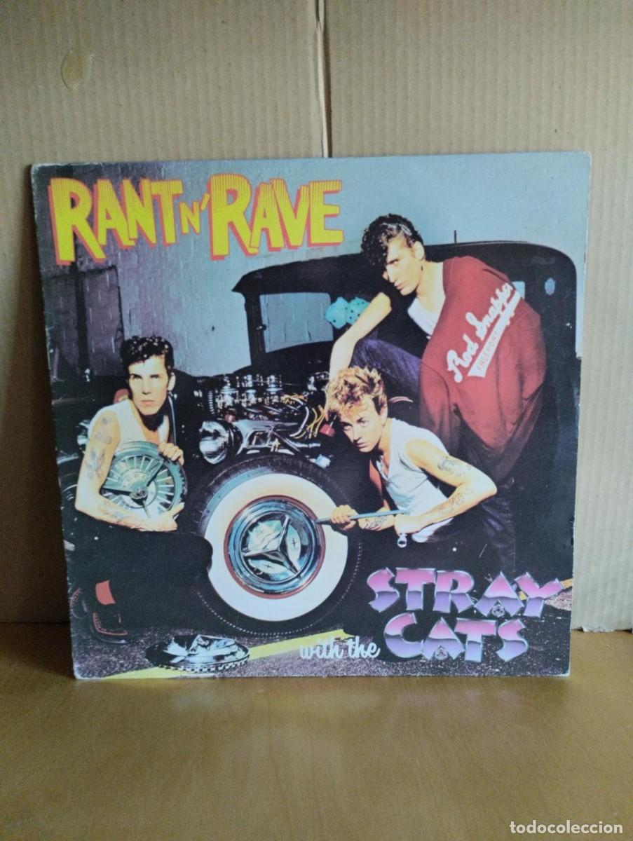 Discos de vinilo: STRAY CATS ---- RANT N&acute;RAVE - Foto 1