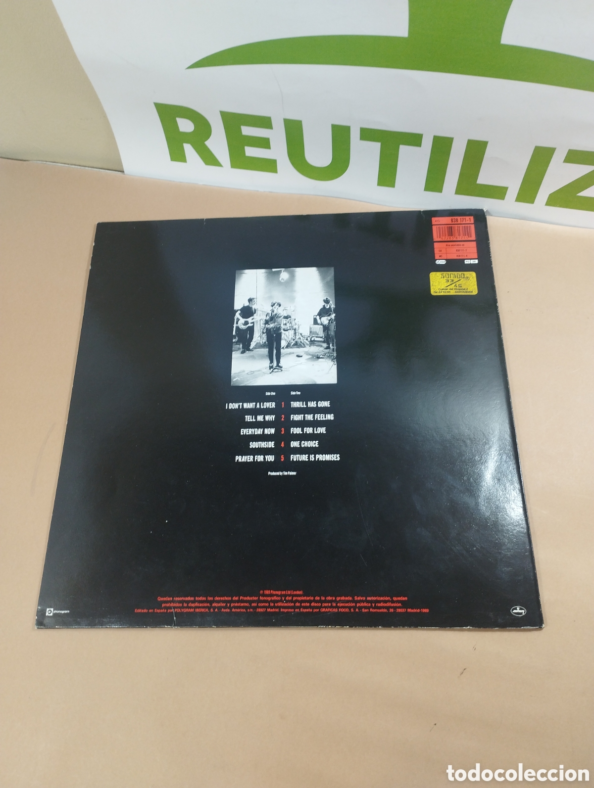 Discos de vinilo: Texas Southside. LP. 1989. - Foto 2