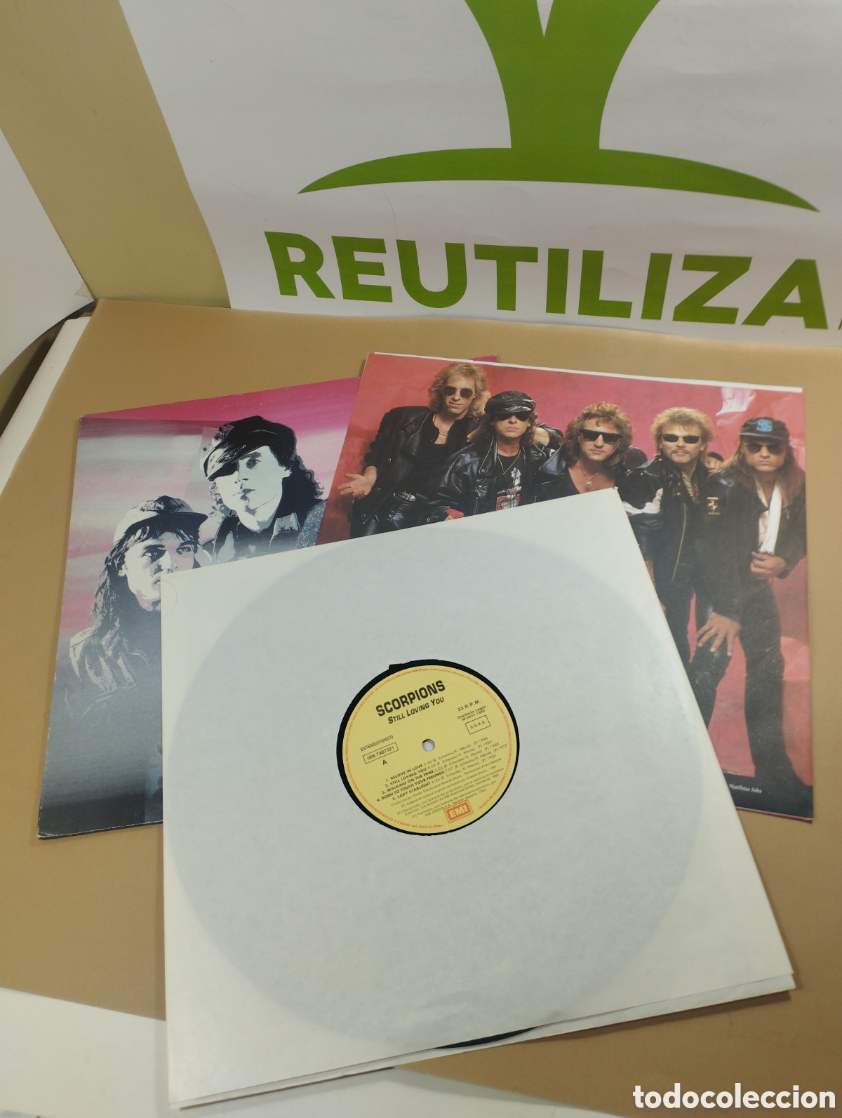 Discos de vinilo: Still loving you. Scorpions. LP.1992 - Foto 3
