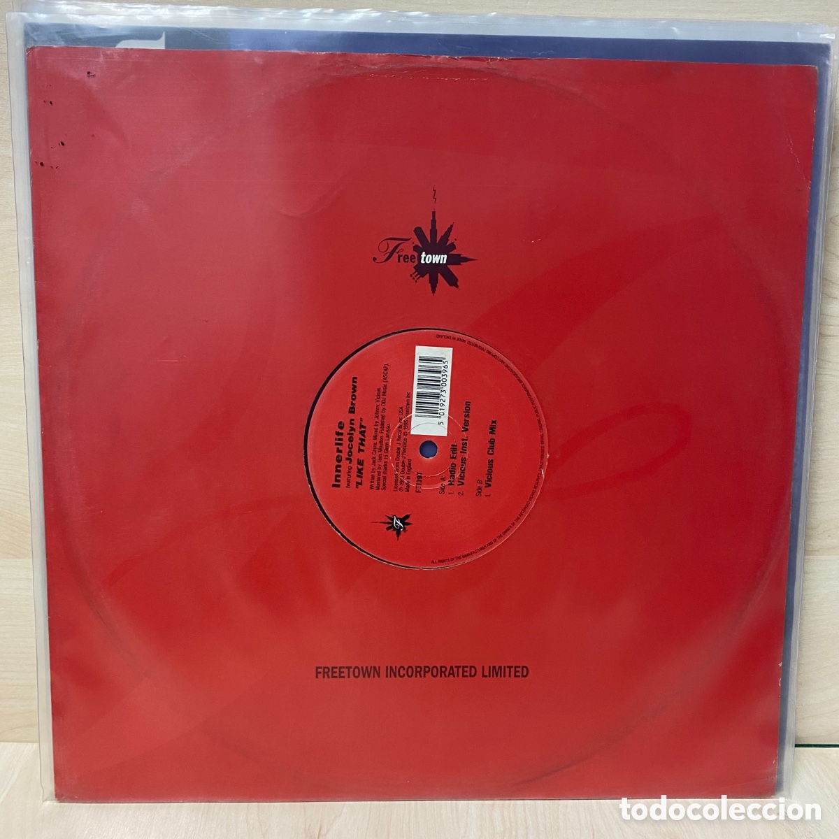 Discos de vinilo: Inner Life featuring Jocelyn Brown - Like That (12&rdquo;) - Foto 1