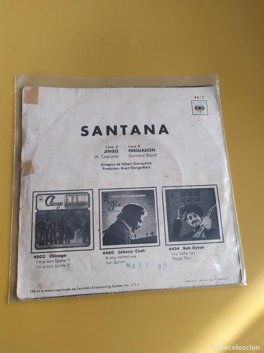 Discos de vinilo: Santana - Jingo / Persuasion 1970 - Foto 2