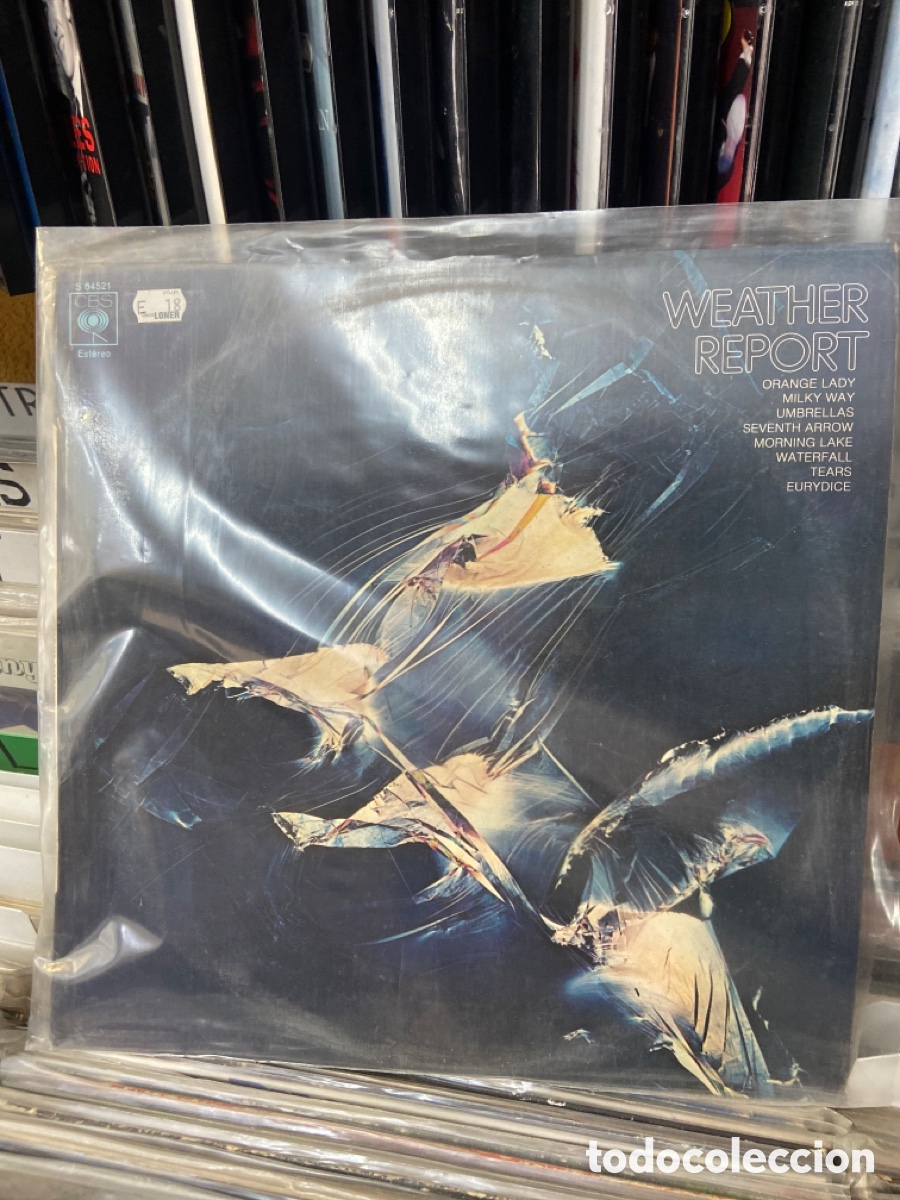 Discos de vinilo: Weather report, orange lady - Foto 1