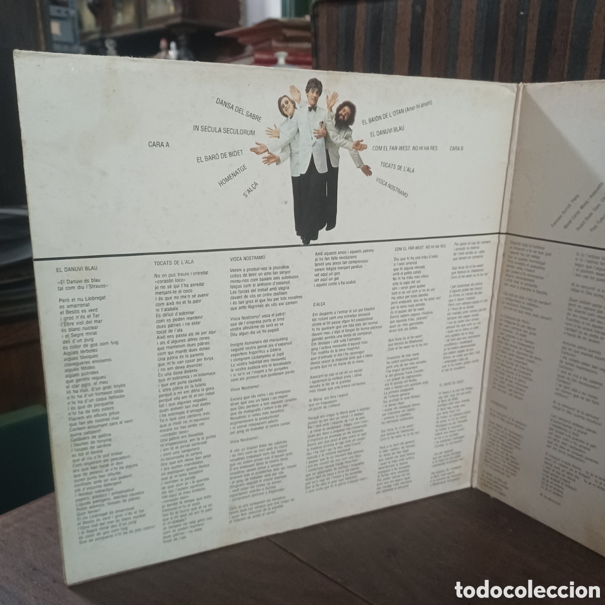 Discos de vinilo: NOU DE TRINCA - LP. ARIOLA 1981 - Foto 2