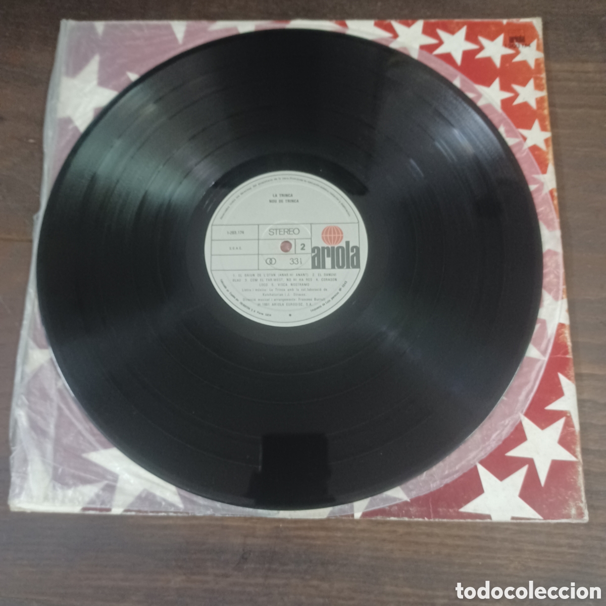Discos de vinilo: NOU DE TRINCA - LP. ARIOLA 1981 - Foto 7