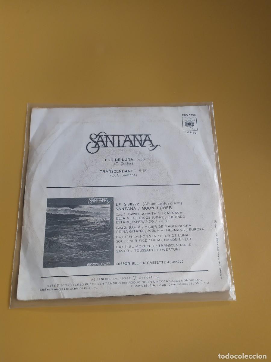 Discos de vinilo: Santana - Moon flower / Transcendance 1978 - Foto 2