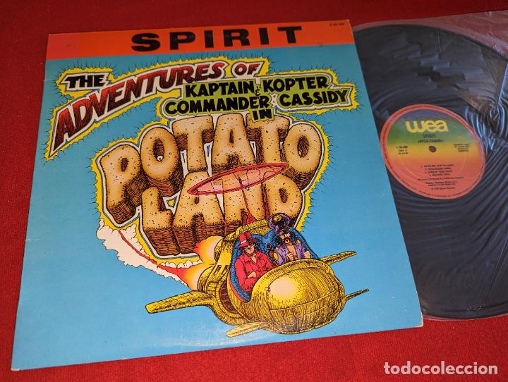 Discos de vinilo: SPIRIT Potatoland The adventures of Kaptain Kopter & Commander Cassidy Potato Land LP 1981 WEA SPAIN