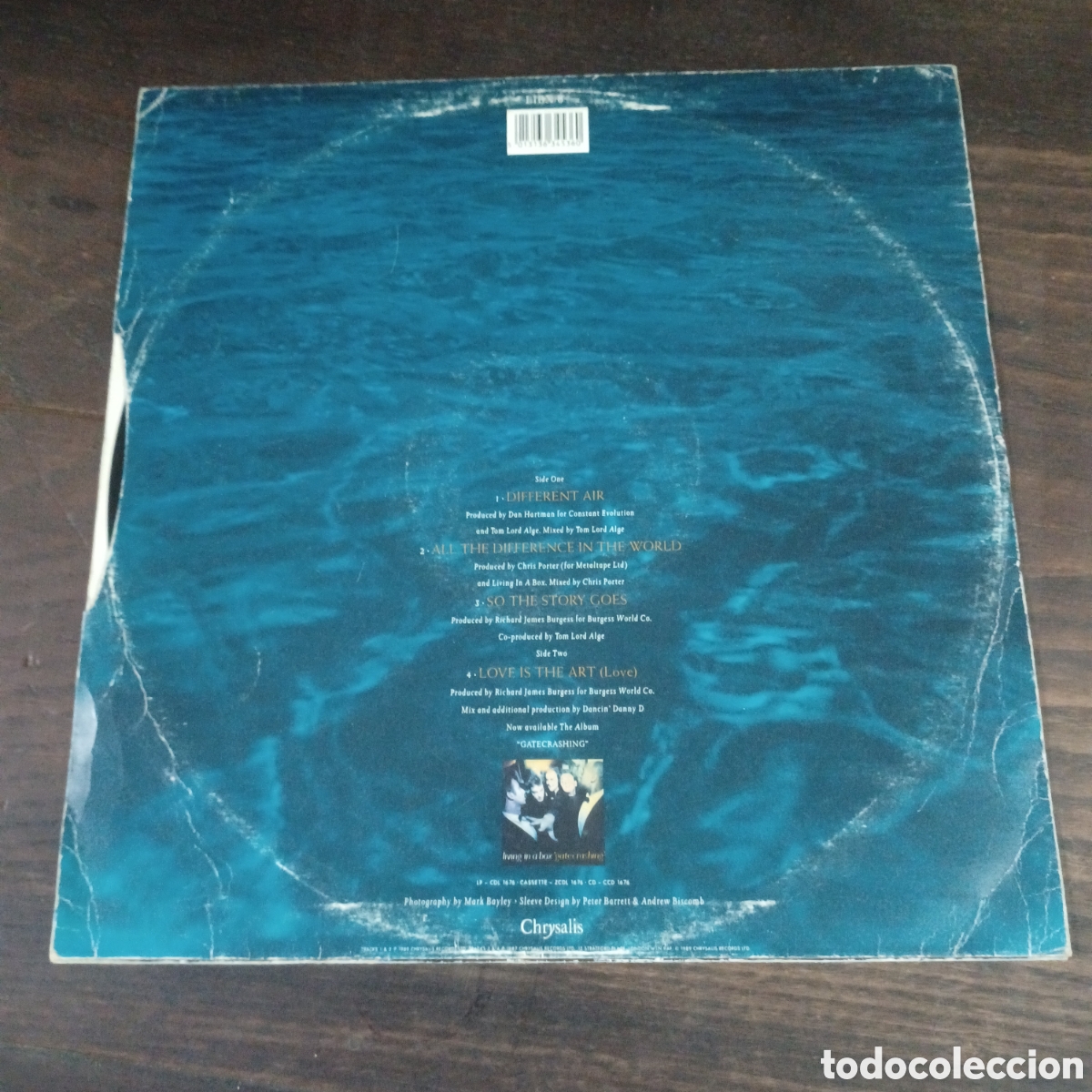 Discos de vinilo: LIVING IN A BOX - DIFFERENT AIR - Foto 2