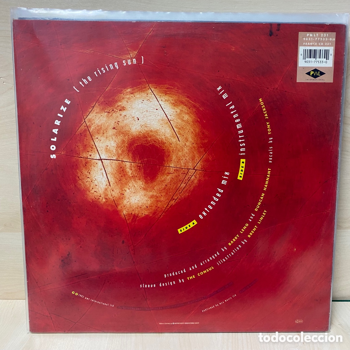 Discos de vinilo: Bel Tane - Solarize (The Rising Sun) (12&rdquo;) - Foto 2