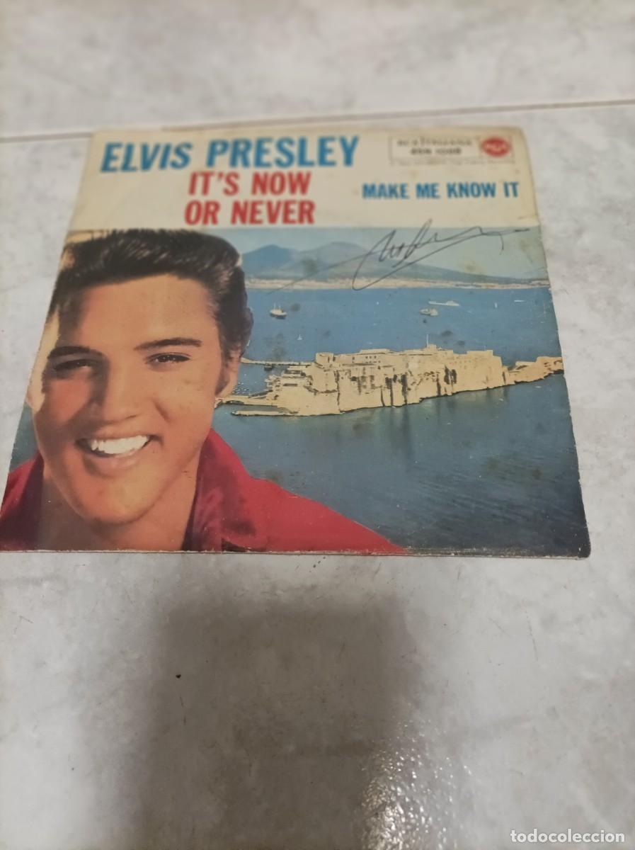 Discos de vinilo: Elvis Presley single Italia -leer- - Foto 1
