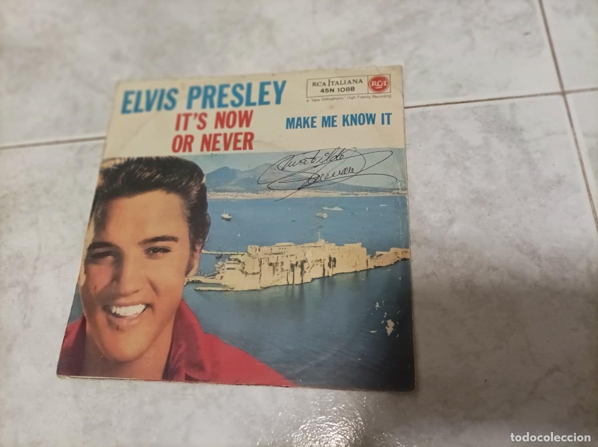 Discos de vinilo: Elvis Presley single Italia -leer- - Foto 3