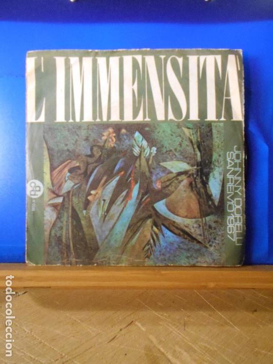 Discos de vinilo: Johnny Dorelli &ndash; L&rsquo;Immensit&agrave; Single - - Foto 1