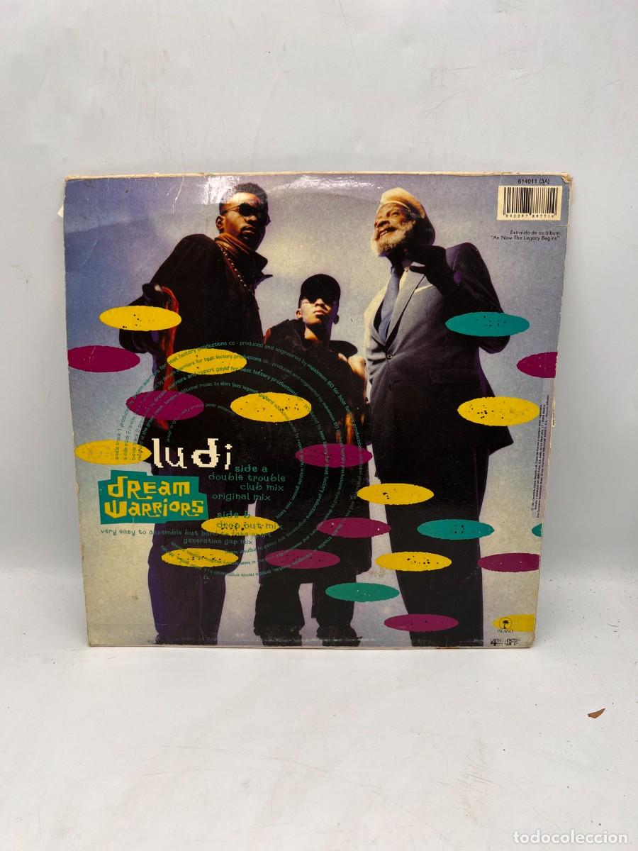 Discos de vinilo: MAXI-SINGLE - DREAM WARRIORS - LUDI - MADRID 1991 - Foto 4