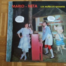 Discos de vinilo: LP MARIO - NETA LOS MUÑECOS GIGANTES . ELENA SANTANA VER FOTOS