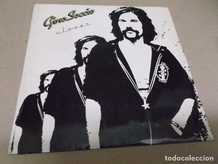 Discos de vinilo: GINO SOCCIO (LP) CLOSER A&Ntilde;O &ndash; 1981 - Foto 1