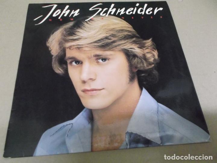 Discos de vinilo: JOHN SCHNEIDER (LP) NOW OR NEVER A&Ntilde;O &ndash; 1981 - Foto 1