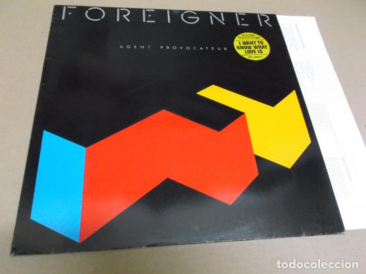Discos de vinilo: FOREIGNER (LP) AGENT PROVOCATEUR A&Ntilde;O &ndash; 1984 - Foto 1