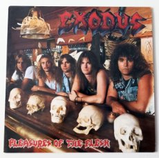 Discos de vinilo: LP EXODUS - PLEASURES OF THE FLESH