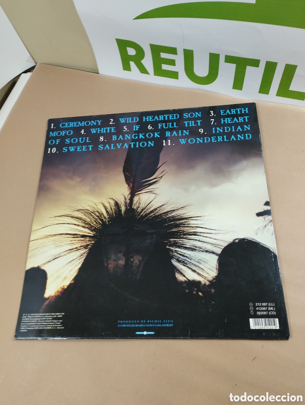 Discos de vinilo: The cult. Ceremony. LP. 1991 - Foto 2