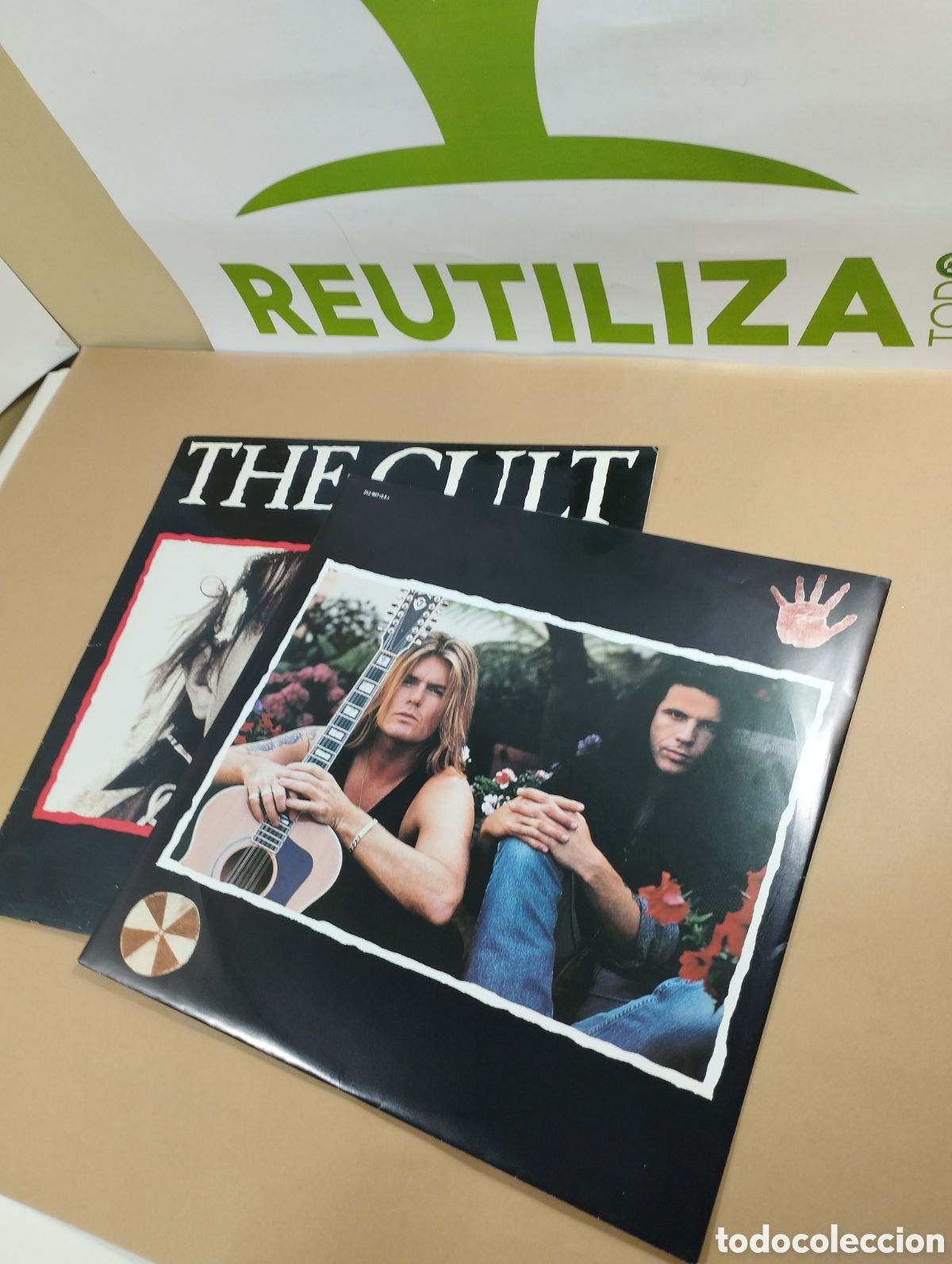 Discos de vinilo: The cult. Ceremony. LP. 1991 - Foto 3