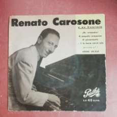 Discos de vinilo: RENATO CAROSONE Y SU CUARTETO - EH COMPADRE + 3. EP PATHE