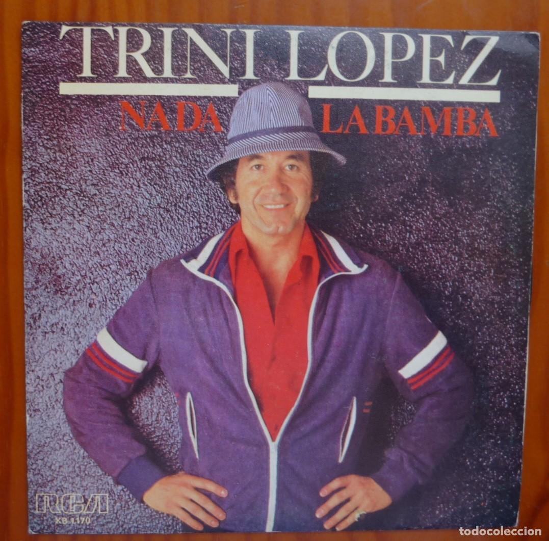 Discos de vinilo: TRINI LOPEZ / NADA / PROMOCIONAL / 1980 / SINGLE - Foto 1