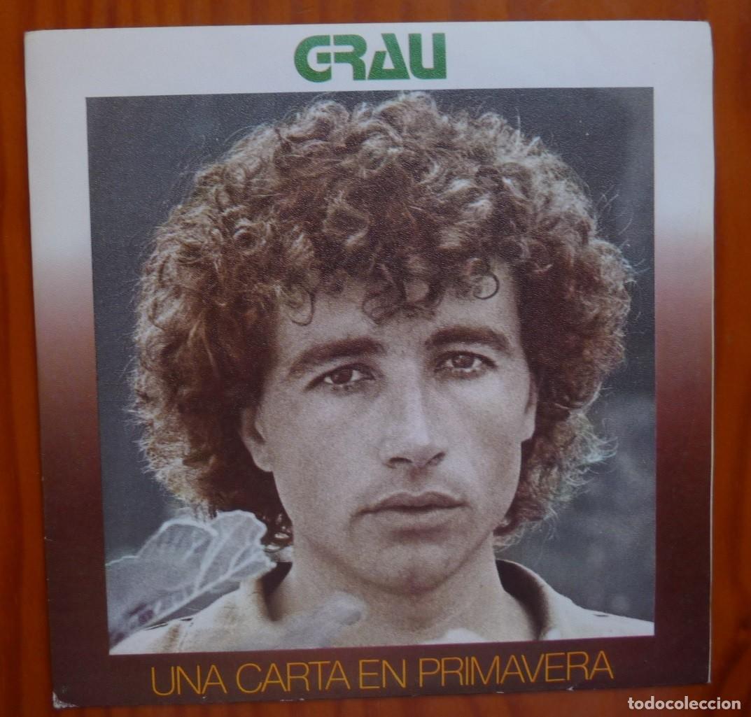 Discos de vinilo: GRAU / UNA CARTA EN PRIMAVERA / 1978 / SINGLE - Foto 1