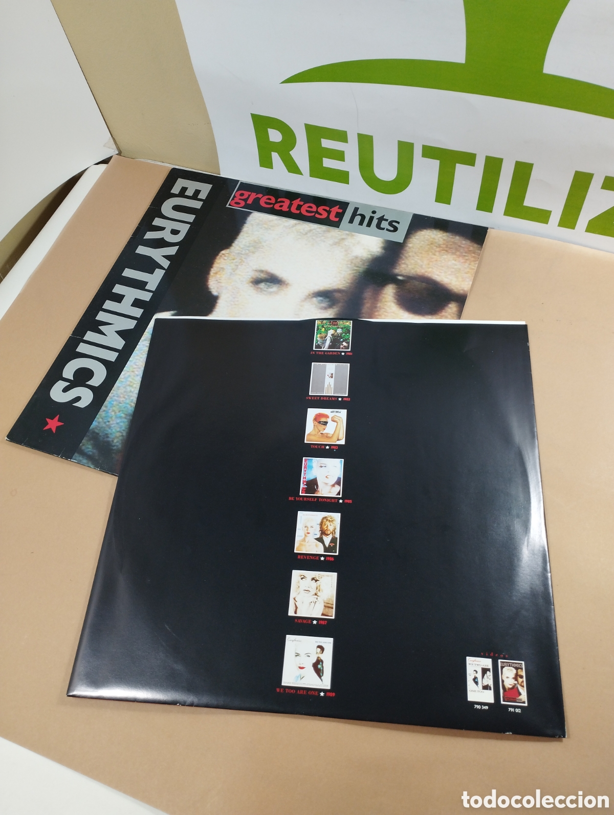 Discos de vinilo: Eurythmics. Greatest hits. LP - Foto 3