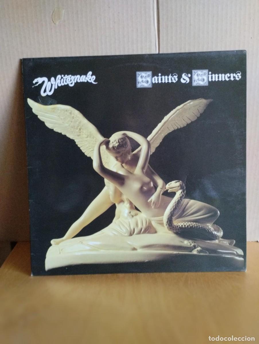 Discos de vinilo: WHITESNAKE ---- SAINTS & SINNERS - Foto 1