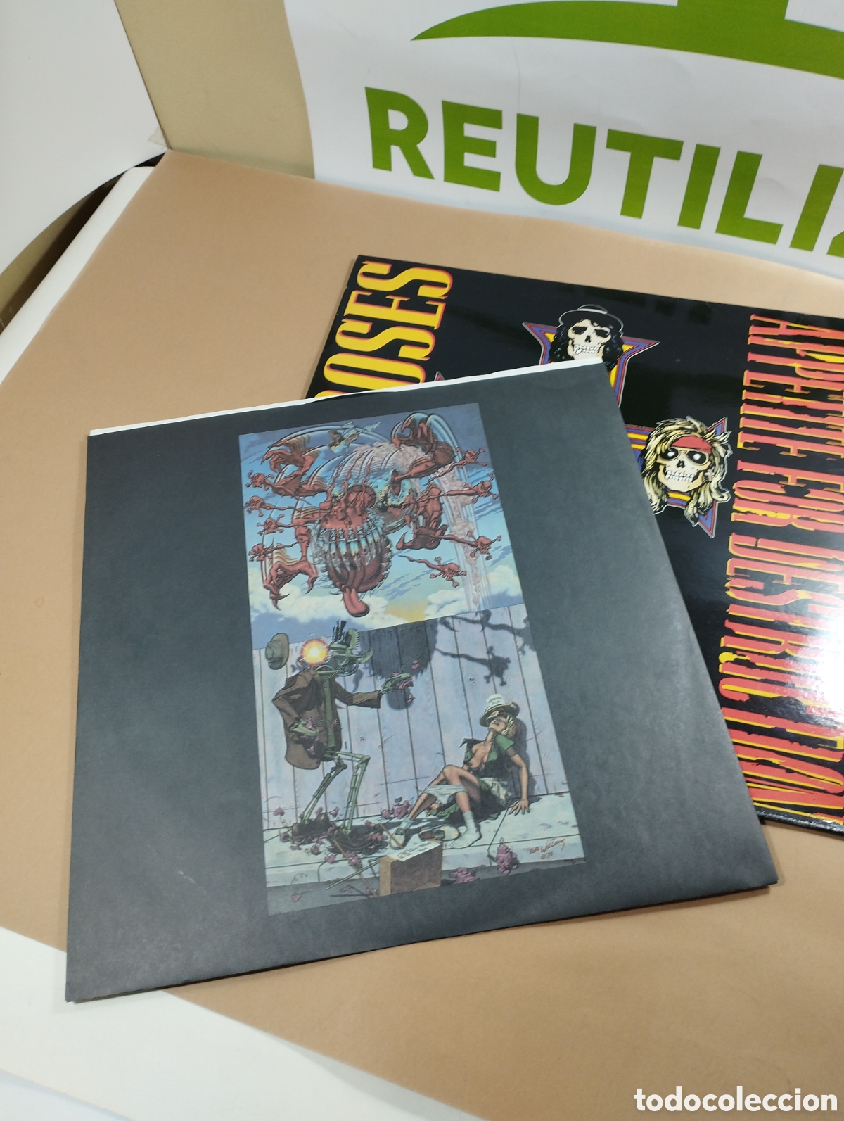 Discos de vinilo: Guns n Roses. Appetite for destruction. LP - Foto 3