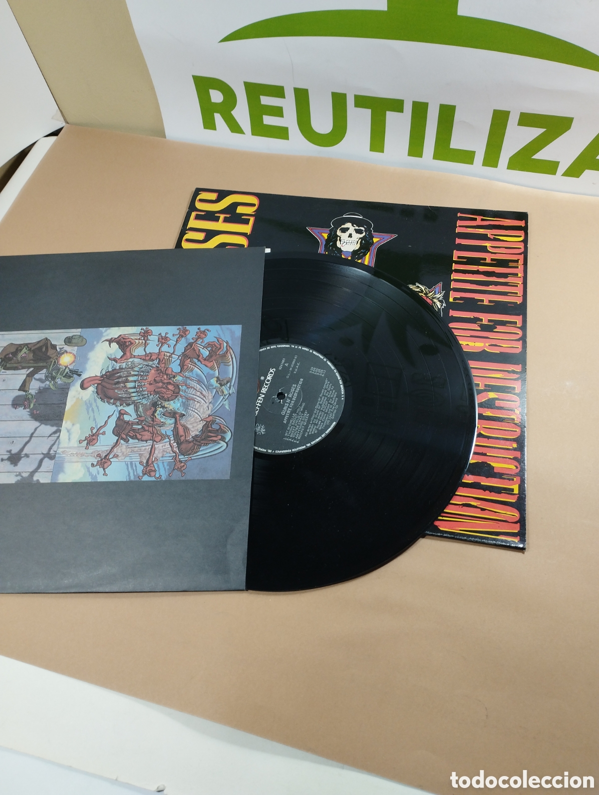 Discos de vinilo: Guns n Roses. Appetite for destruction. LP - Foto 4