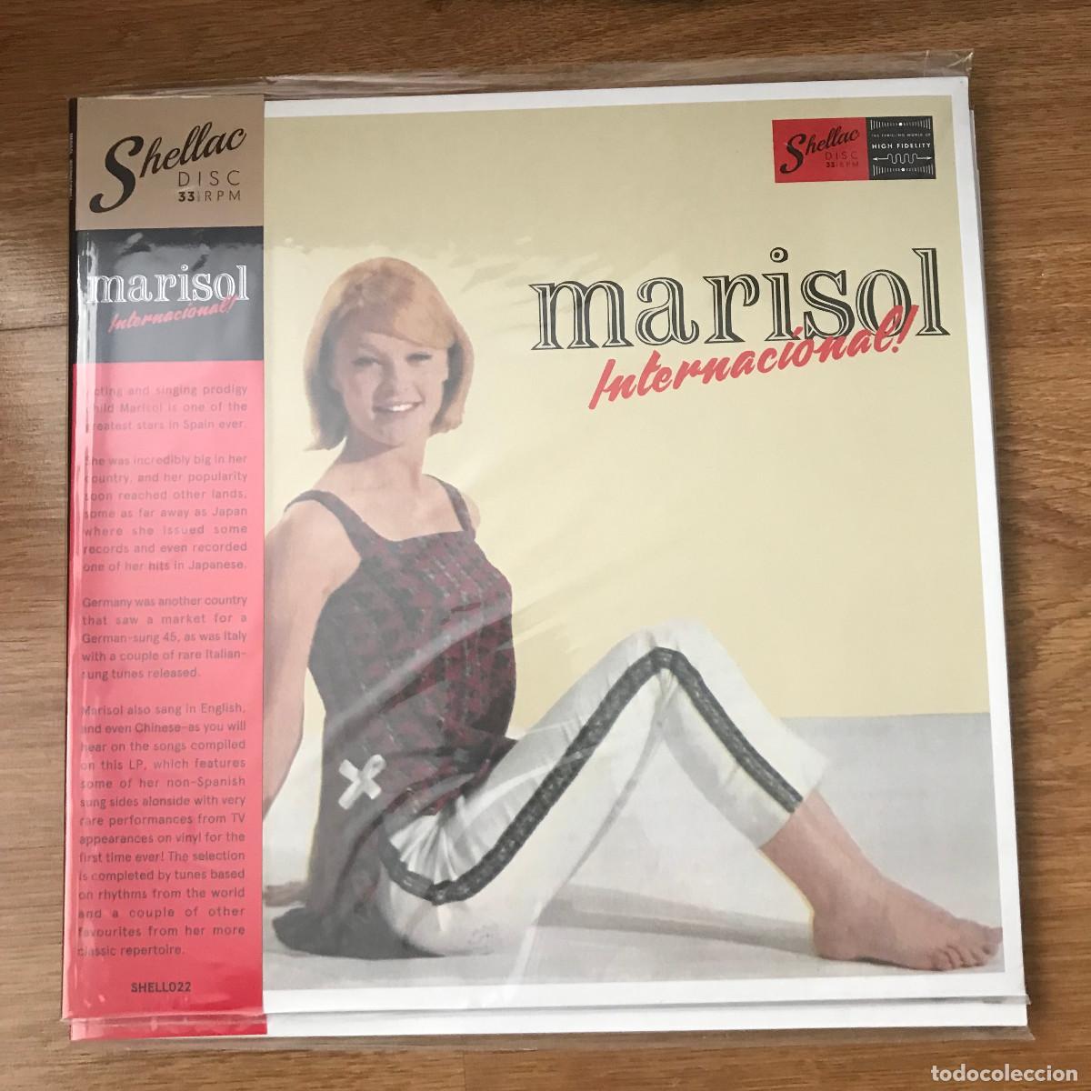 Discos de vinilo: MARISOL - MARISOL INTERNACIONAL! - LP SHELLAC 2022 NUEVO - Foto 1