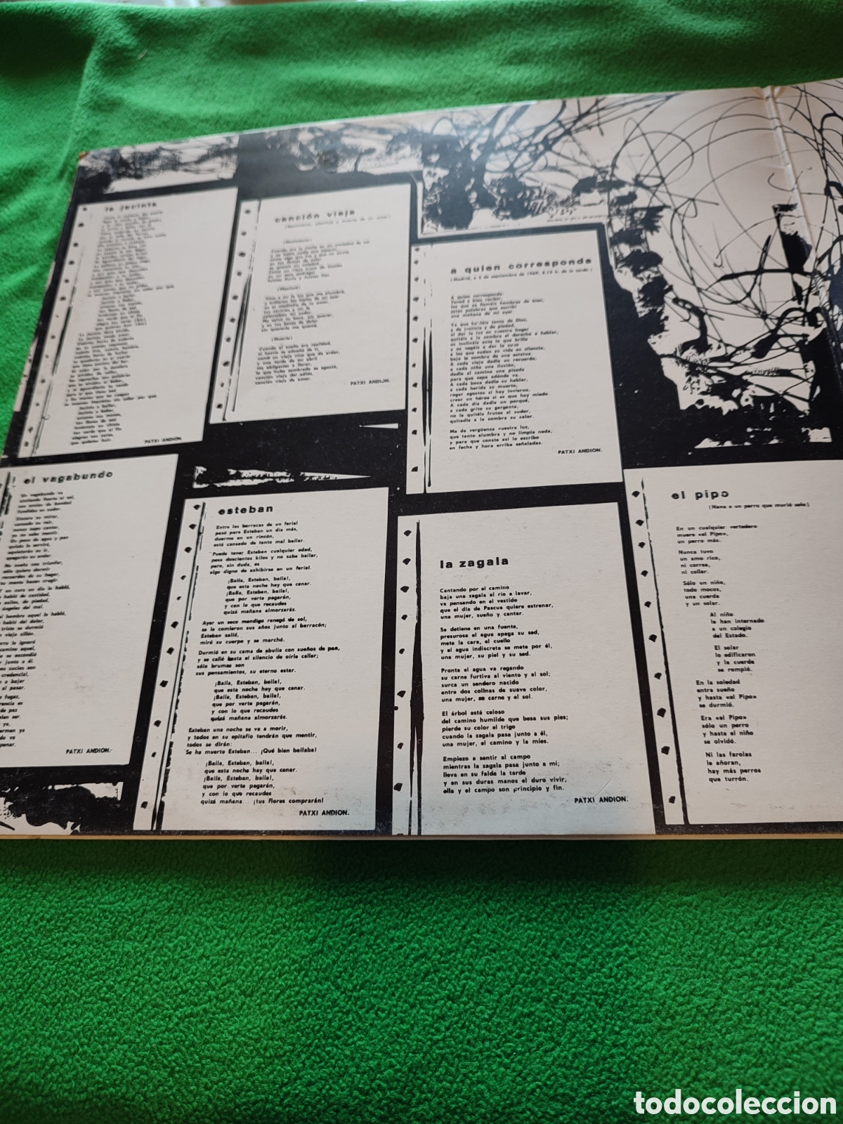 Discos de vinilo: Patxi Andion - Retratos Vinilo Lp - Foto 3