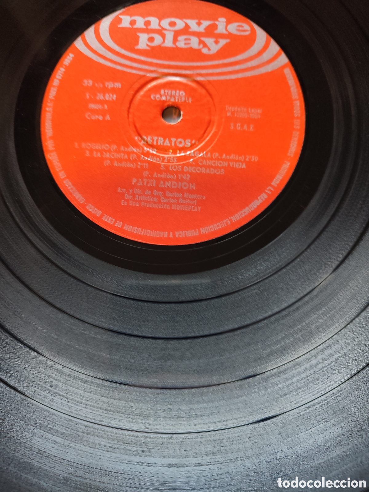 Discos de vinilo: Patxi Andion - Retratos Vinilo Lp - Foto 5