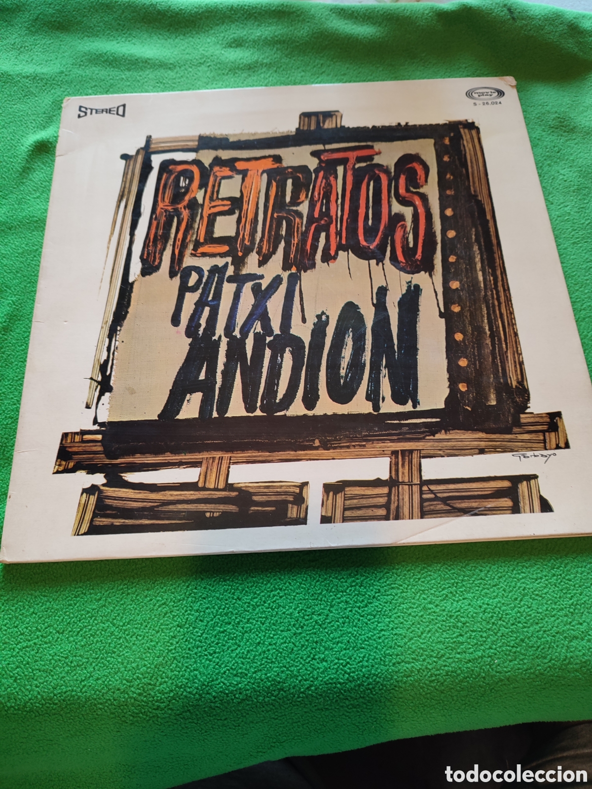 Discos de vinilo: Patxi Andion - Retratos Vinilo Lp - Foto 1