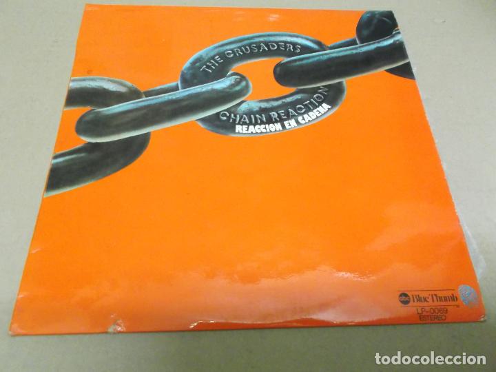 Discos de vinilo: THE CRUSADERS (LP) CHAIN REACTION A&Ntilde;O &ndash; 1976 - Foto 1