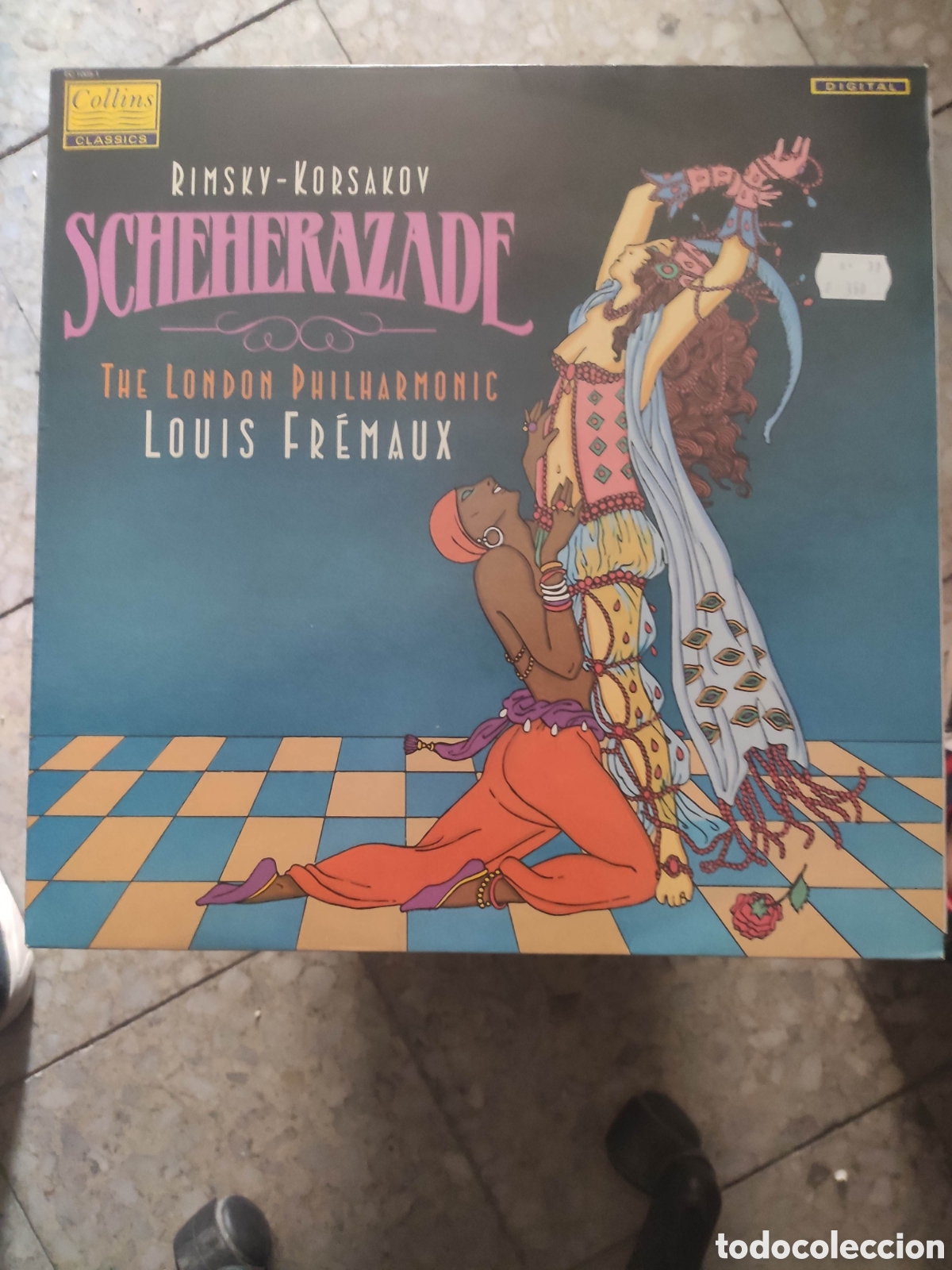 Discos de vinil: SCHEHERAZADE KORSAKOV. LOUIS FREMAUX LONDON PHILARMONIC. COLLINS 1980