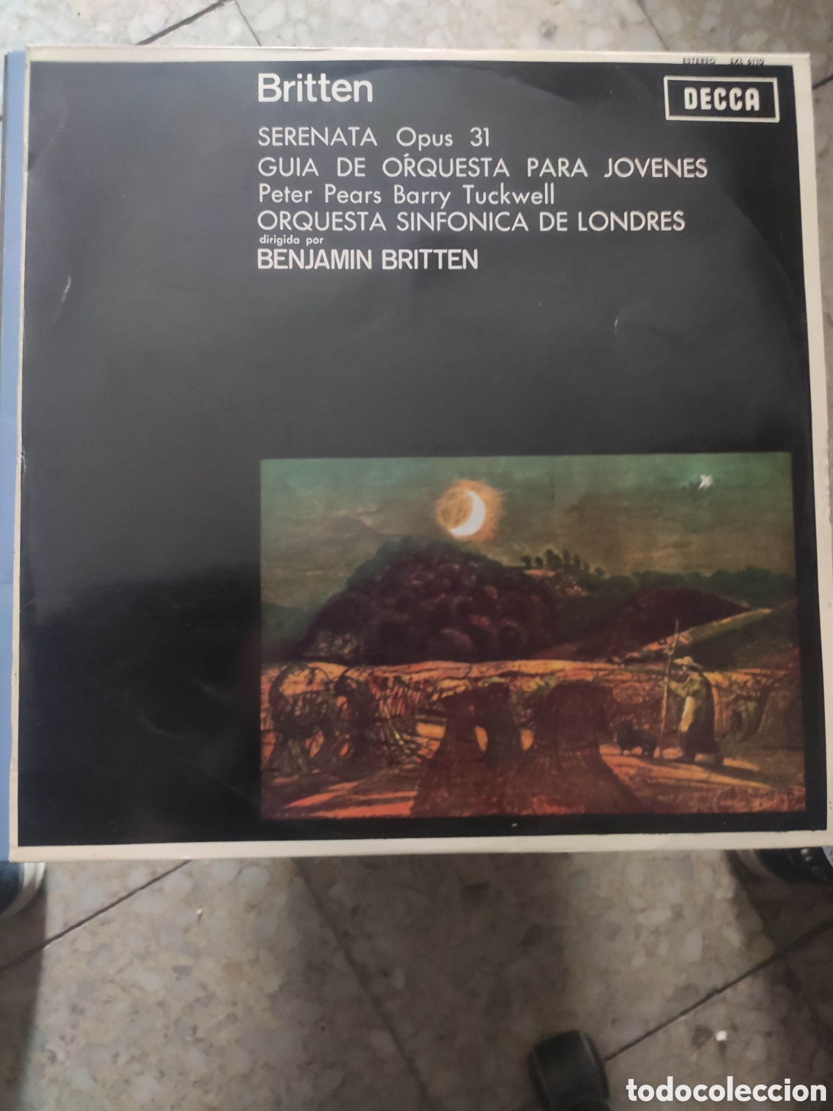 Discos de vinilo: BRITTEN SERANATA OPUS 31 GUIA ORQUESTA PARA JOVENES. DECCA 1964