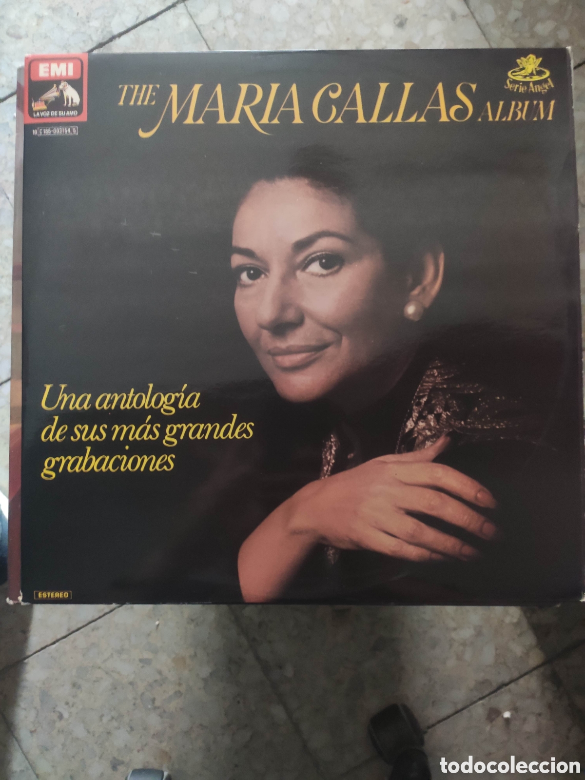 Discos de vinilo: MARIA CALLLAS UNA ANTOLOGIA DE SUS GRANDES GRABACIONES. EMI 1978